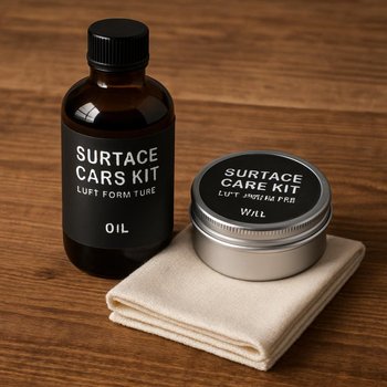 Loft taxta səth üçün qulluq dəsti və yumşaq parça